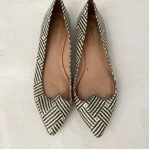 Madewell The Marlena Rafia flats
